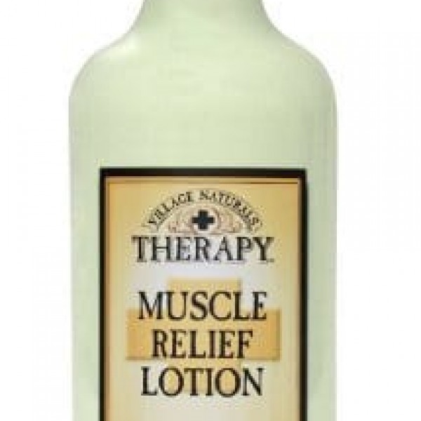 The Village Company Muscle Therapy Relief Natural Lotion, 16 Ounce