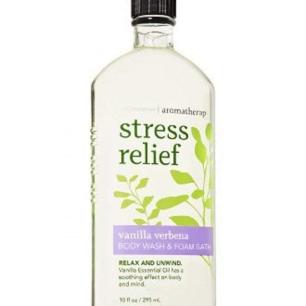 Aromatherapy Body Wash & Foam Bath Stress Relief - Vanilla Verbena