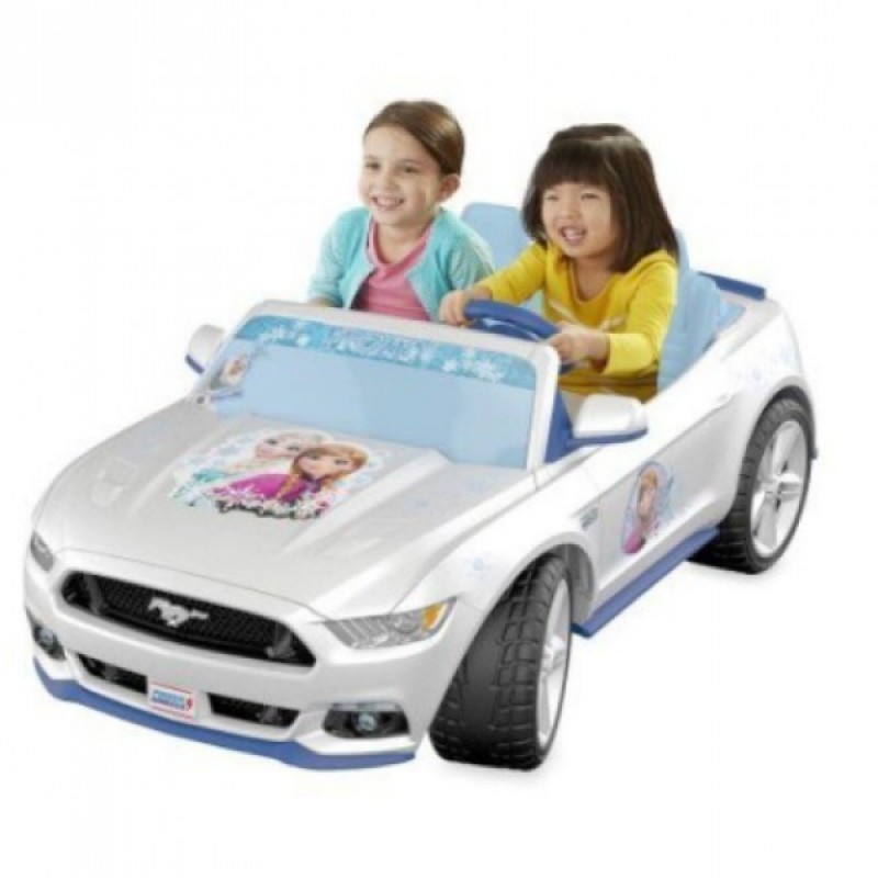 Fisher-Price Power Wheels Smart Drive Disney Frozen Ford Mustang