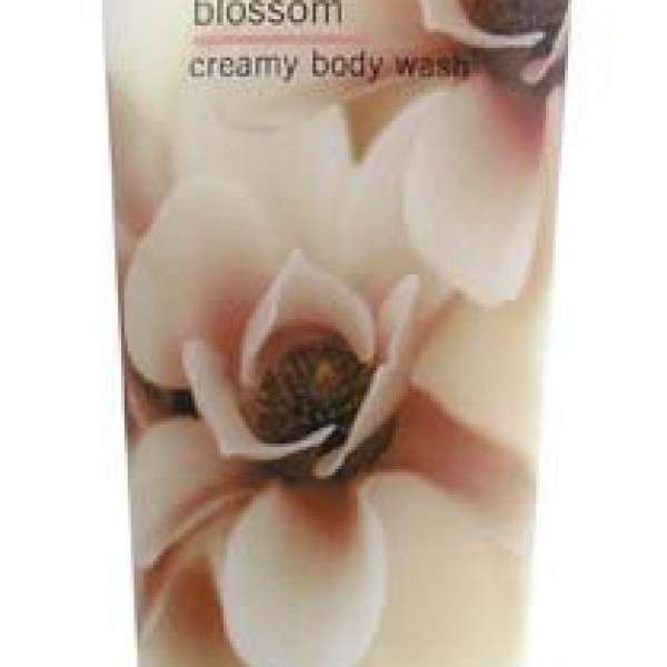 Bath & Body Works Magnolia Blossom Pleasures Collection Creamy Body Wash 8 oz
