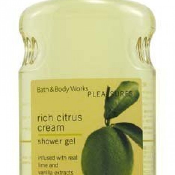 Bath & Body Works Rich Citrus Cream Pleasures Collection Shower Gel 10 fl oz (29