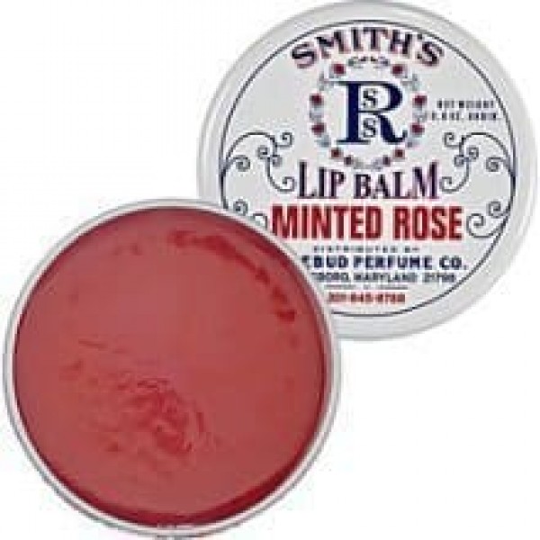 Smith's Rosebud Minted Rose Lip Balm Tin 0.8 oz/ 22 g