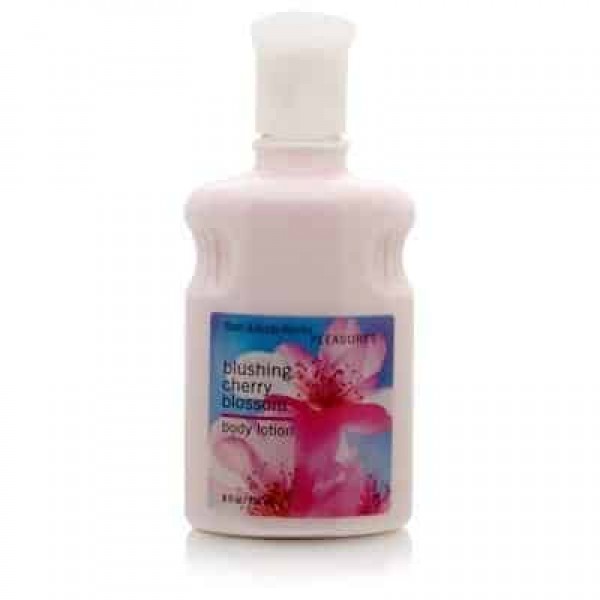 Bath & Body Works Blushing Cherry Blossom Pleasures Collection Body Lotion 8 oz