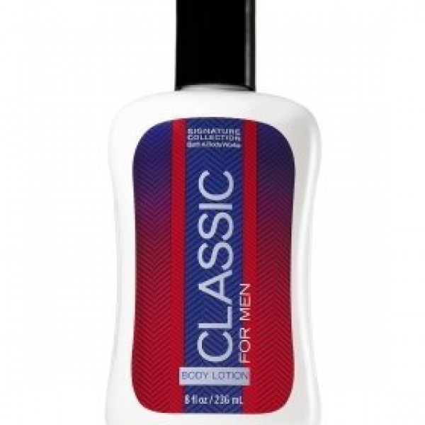 Bath & Body Works Signature Collection For Men Classic Body Lotion 8 fl oz/236