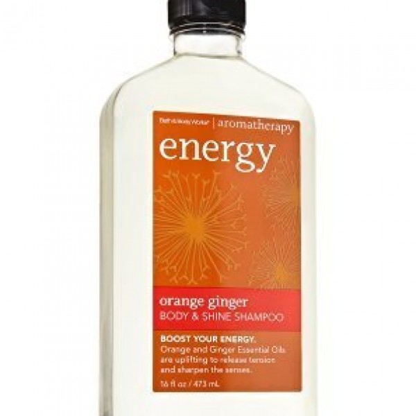 Bath Body Works Orange Ginger Energy Aromatherapy Shampoo 16 fl oz/ 473 ml