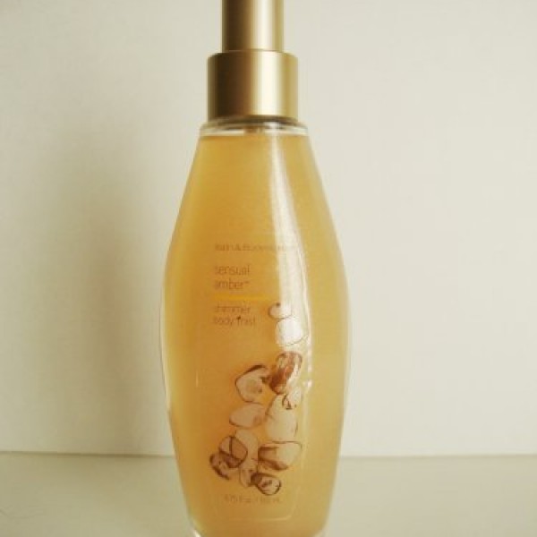 Bath & Body Works Sensual Amber Shimmer Body Mist 4.75 fl oz (140 ml)