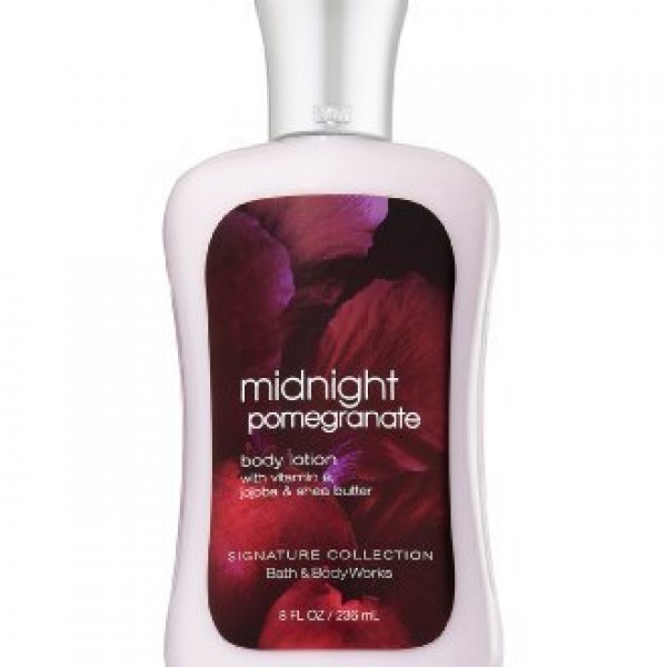 Bath & Body Works Signature Lotion Midnight Pomegranate 8 fl oz/ 236 ml