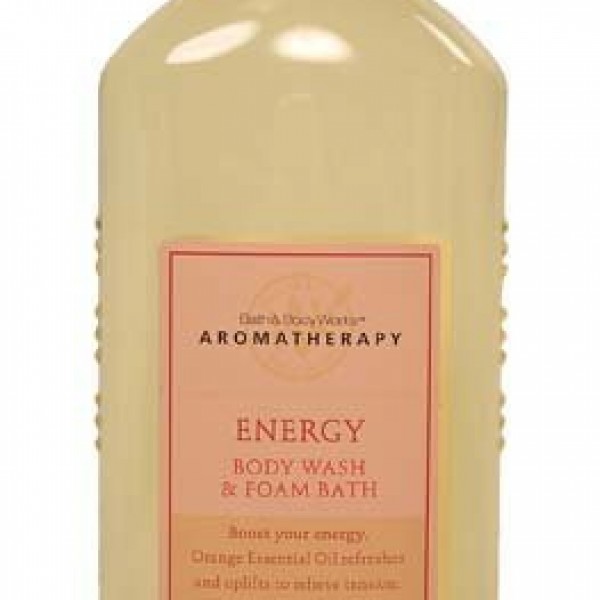 Bath & Body Works Aromatherapy Orange Ginger Energizing Body Wash and Foam Bath