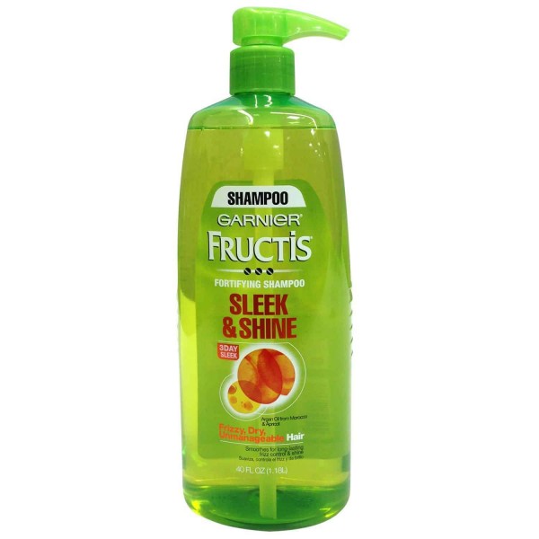 Garnier Fructis Sleek & Shine Shampoo, Pump 40 fl. oz