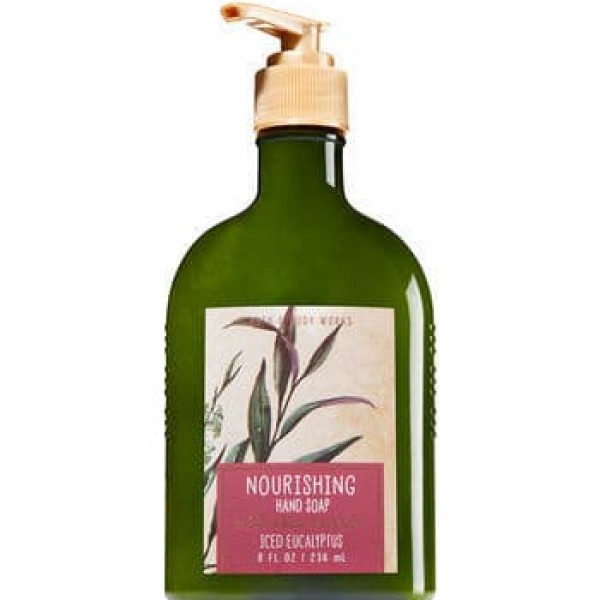 Bath & Body Works Iced Eucalyptus Hand Soap With Shea Extract (Pack Of 2)