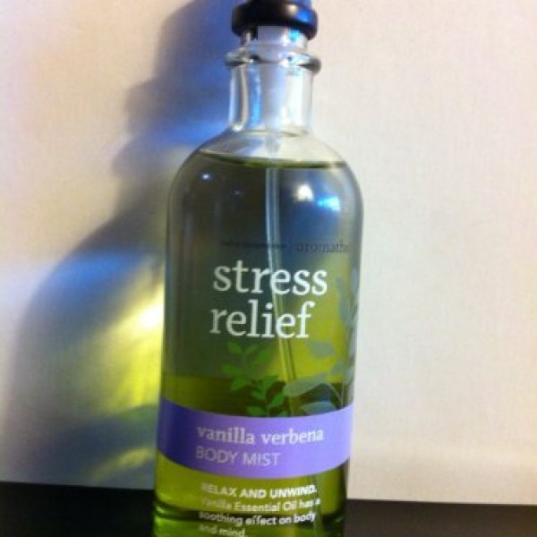 Bath & Body Works Aromatherapy Body Mist Stress Relief - Vanilla Verbena 4 fl oz/ 118 ml