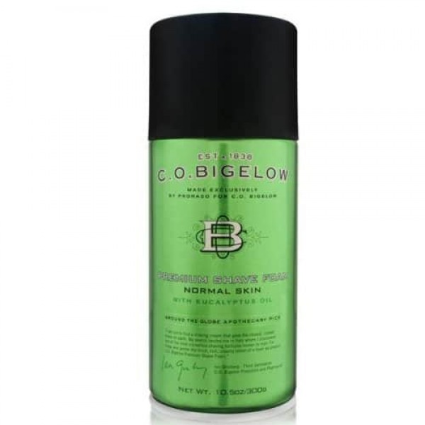 C.O. Bigelow Premium Shave Foam with Eucalyptus Oil 10.5 oz