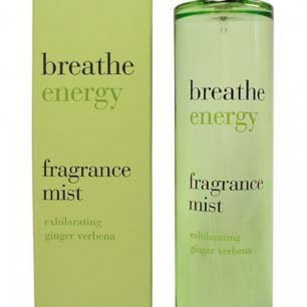 Bath & Body Works Breathe Energy Exhilarating Ginger Verbena Fragrance Mist 3.3