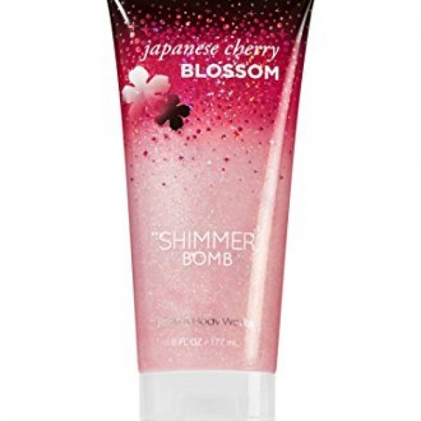 Bath & Body Works Signature Fragrance Collection Shimmer Bomb "Japanese Cherry B