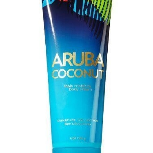 Bath & Body Works Aruba Coconut Triple Mositure Body Cream