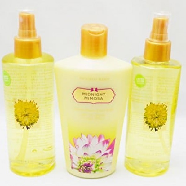 Victoria's Secret Garden Midnight Mimosa Gift Set Including Body Splash