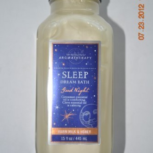 Bath & Body Works Aromatherapy Sleep Dream Bath Warm Milk & Honey 15 fl oz/ 445 ml