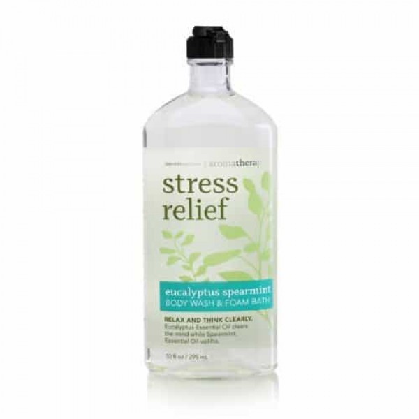 Bath Body Works Aromatherapy Stress Relief Eucalyptus Spearmint 10 oz Body Wash