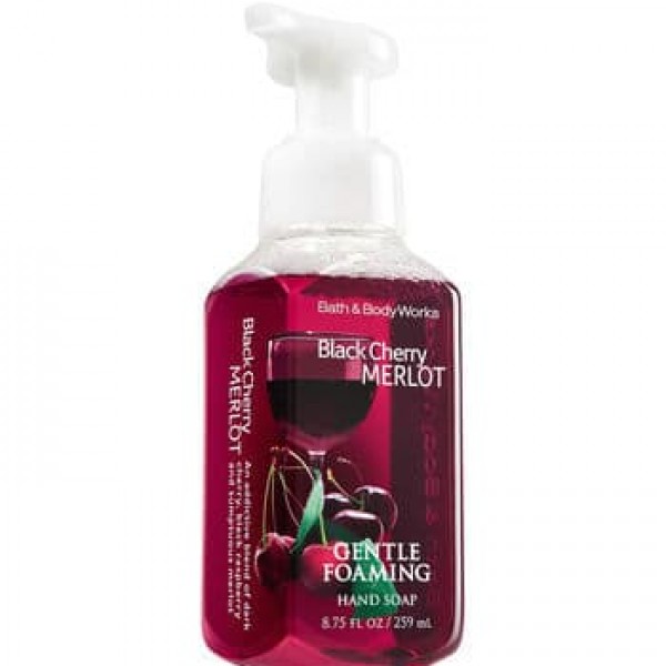 Bath & Body Works Black Cherry Merlot Gentle Foaming Hand Soap (Lot Of 2)