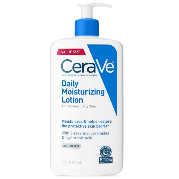 CeraVe Daily Moisturizing Lotion, Normal to Dry Skin 24 fl oz/ 710 ml