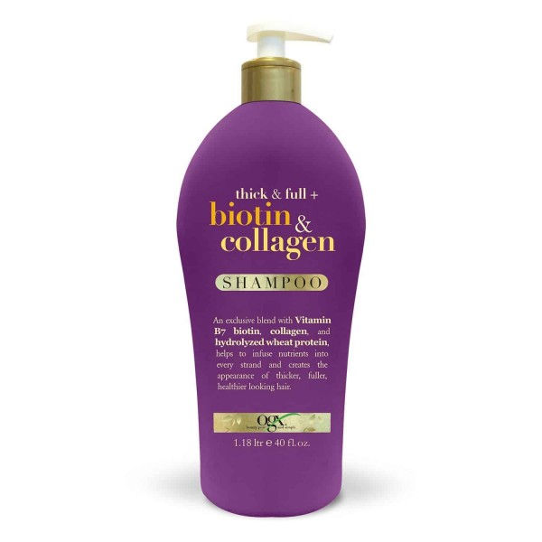 OGX Thick & Full + Biotin & Collagen Shampoo 40 fl. oz