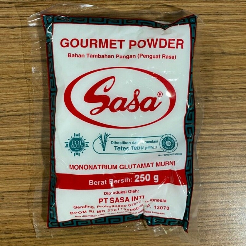 250 gr SASA Indonesia Gourmet Powder Pure Monosodium Glutamate