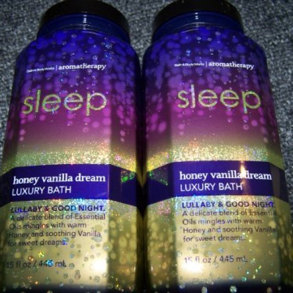 Bath & Body Works Aromatherapy Sleep Honey Vanilla Dream Luxury Bath 15 fl oz/ 445 ml