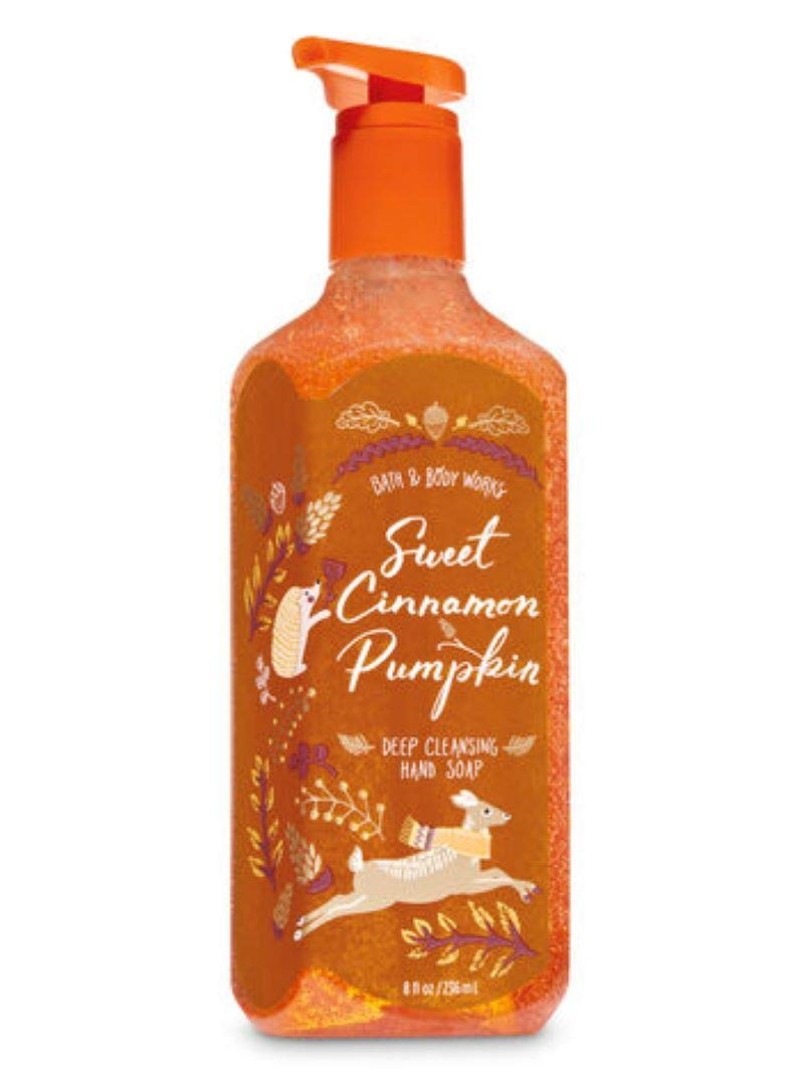 Bath & Body Works Sweet Cinnamon Pumpkin Anti-Bacterial Deep Cleansing Hand Soap 8 fl oz/ 256 ml