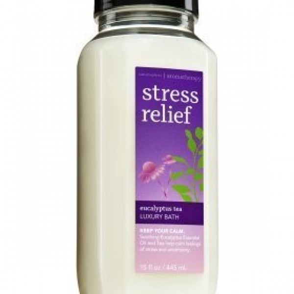 Bath & Body Works Aromatherapy Eucalyptus Tea Stress Relief Luxury Bath 15 Fl Oz
