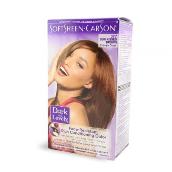 Softsheen Carson Dark & Lovely Permanent Haircolor, Sun Kissed Brown 377