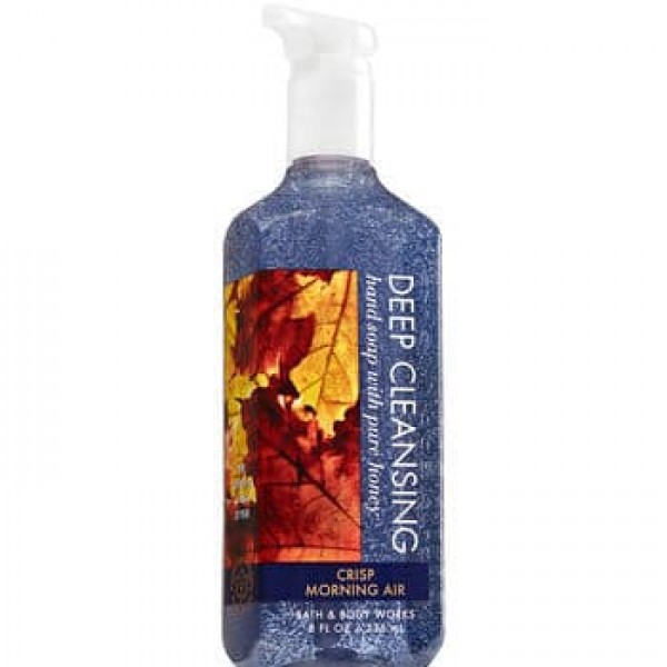 Bath & Body Works Crisp Morning Air Deep Cleansing Hand Soap 8 fl oz/ 236 ml