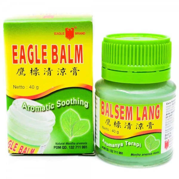 12x Eagle Balm / Balsem Cap Lang for Joint Aches / Back Pains / Headache / Cold