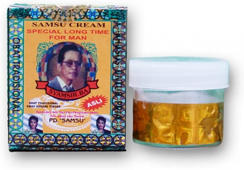 Bundling Samsu Sex Cream + Hajar Saadah Blackstone Sex Oil Edible for Ejaculation Delay | Special Products for Men