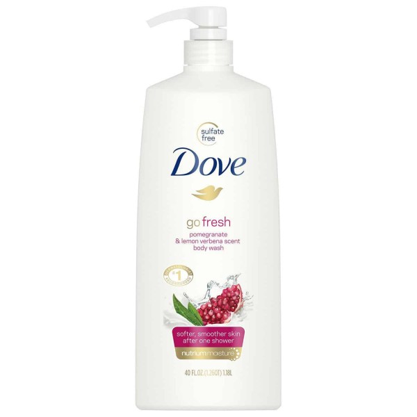 Dove Go Fresh Revive Body Wash, Pomegranate and Lemon Verbena 40 fl. oz