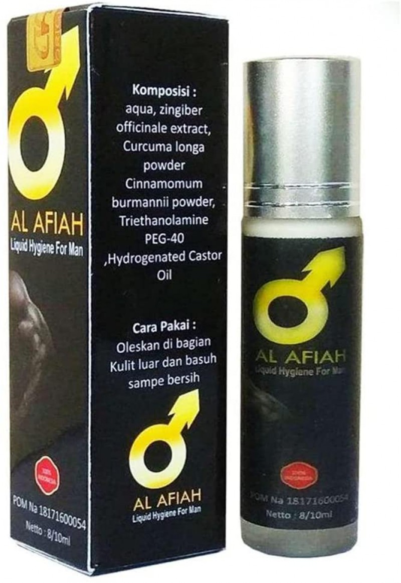 Al Afiah Blackstone Oil | Premium Herbal Sex Oil Prolong Ejaculation Delay for Men - by Samsu Brand