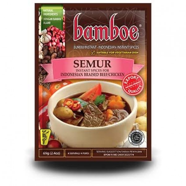 6pcs Bamboe Semur Seasoning
