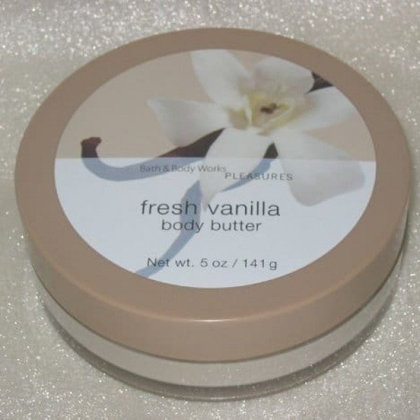 Bath & Body Works Fresh Vanilla Body Butter 5 oz/ 141 g