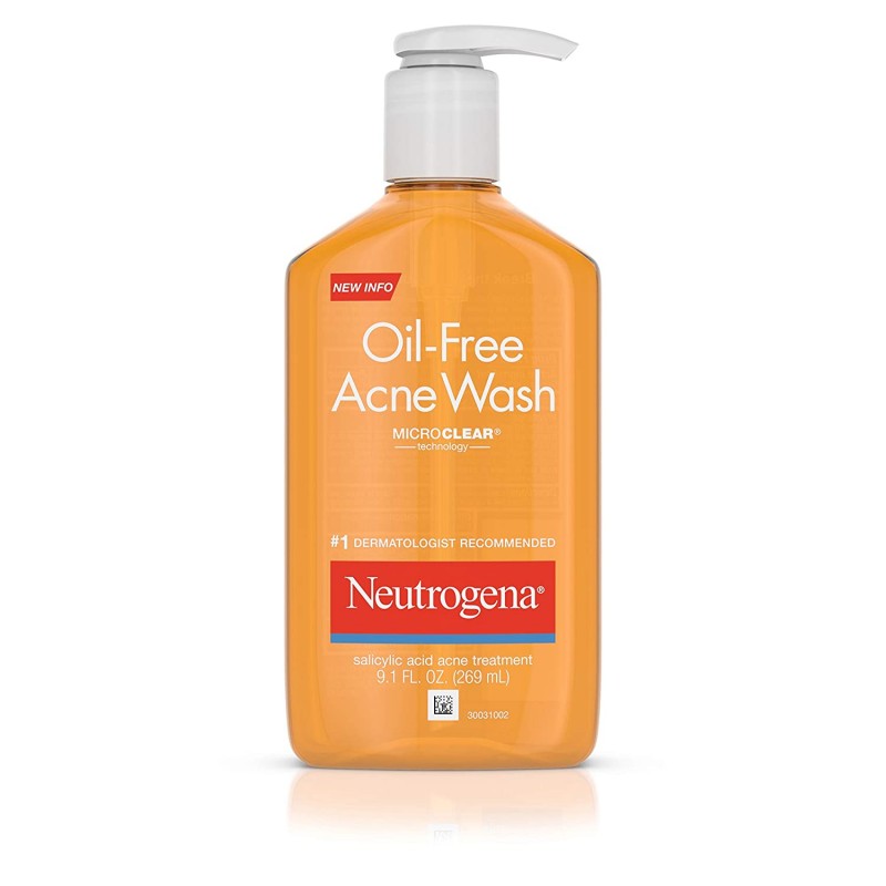 Neutrogena Oil-Free Acne Fighting Face Wash 9.1 fl oz/ 269 ml