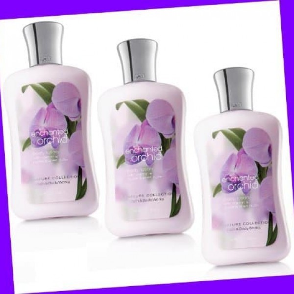Bath & Body Works Enchanted Orchid Body Lotion 8 oz - Lot Of 3