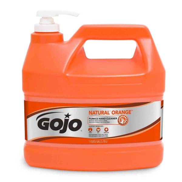 Go Jo Natural Orange Pumice Hand Cleaner 1 gal. pump