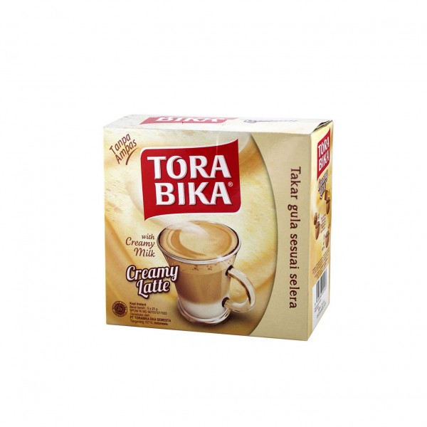 TORABIKA CREAMY LATTE – Indonesian Instant Coffee with Separated Sugar
