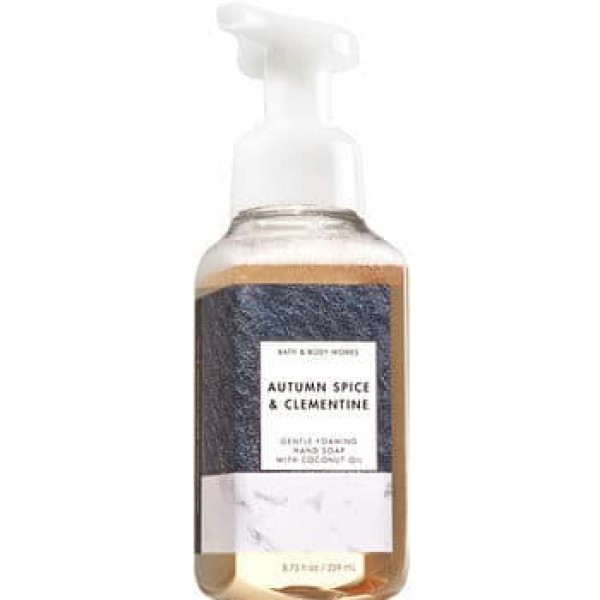 Bath & Body Works Autumn Spice & Clementine Gentle Foaming Hand Soap 8.75 fl oz/ 259 ml