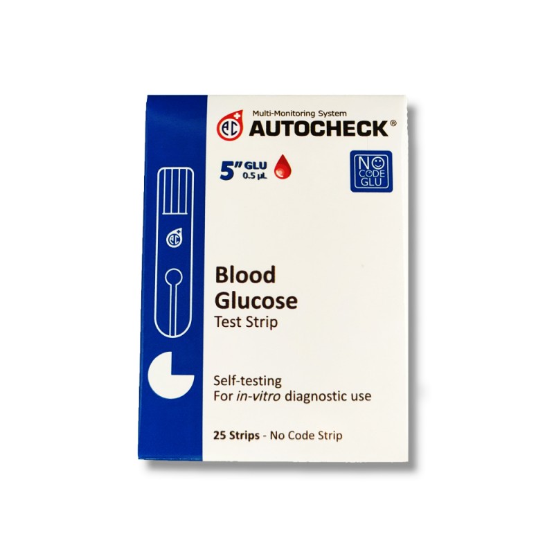 Autocheck Blood Glucose 25 strip Refill