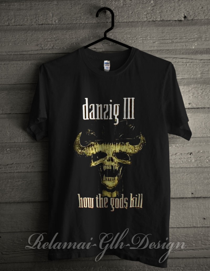 DANZIG III HOW THE GODS KILL TOUR T Shirt
