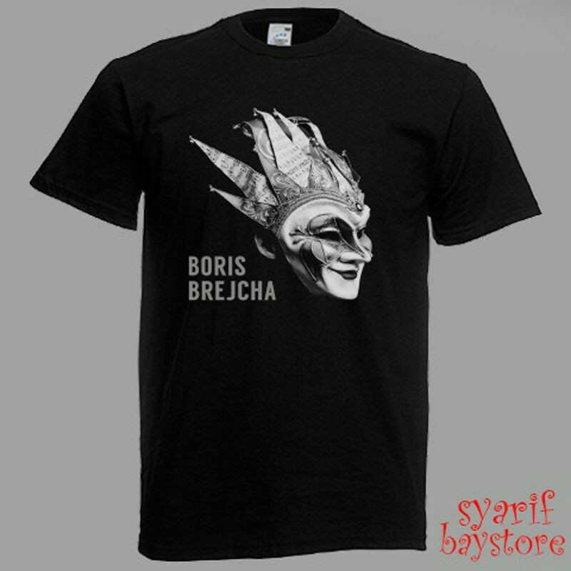 DJ Boris Brejcha Logo Men's Black T Shirt