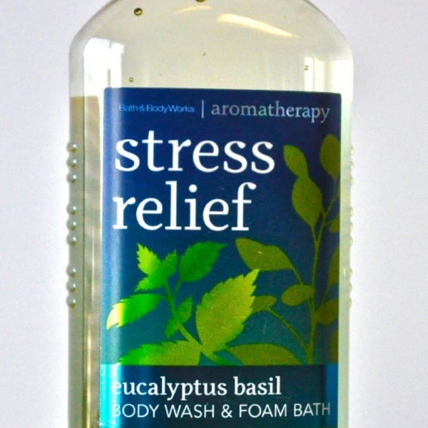 Bath & Body Works Aromatherapy Stress Relief Eucalyptus Basil Body Wash 10 oz