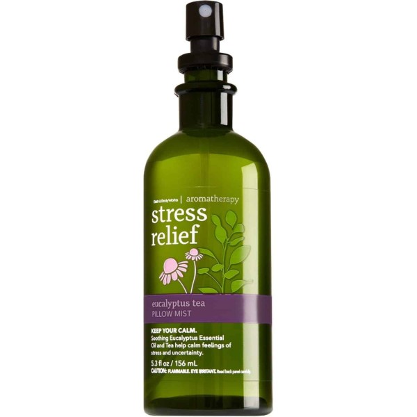 Bath & Body Works Aromatherapy Eucalyptus Tea Stress Relief Pillow Mist 5.3 fl oz/ 156 ml