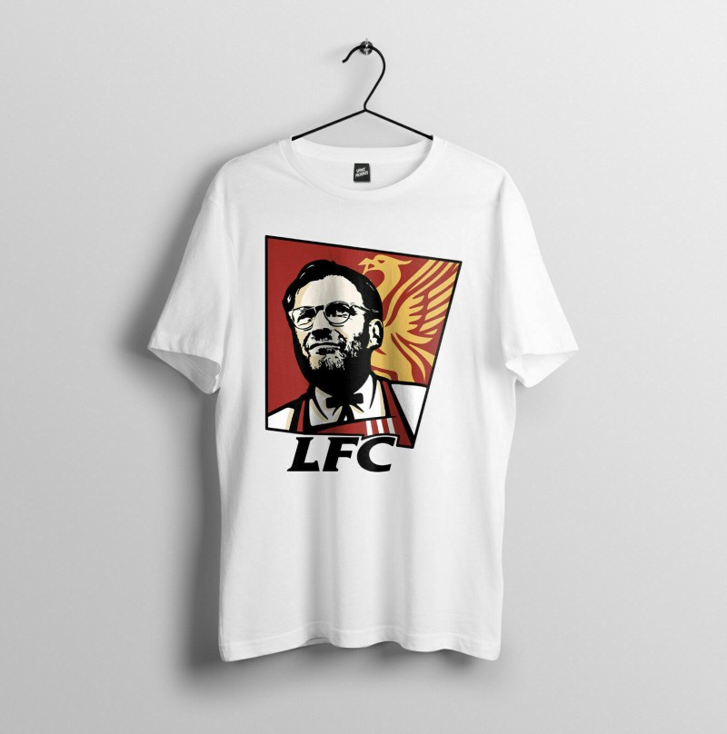 Funny KFC Jurgen Klopp Liverpool FC Inspired Design t shirt