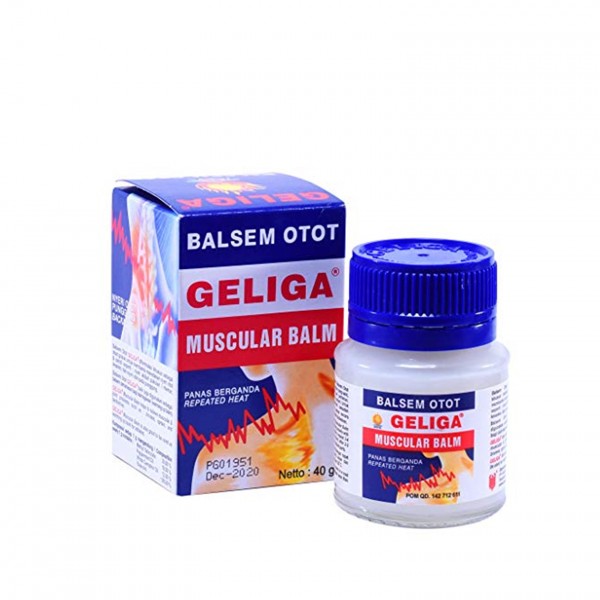 12x 10gr Geliga Balm / Balsem for Muscle / Joint Aches / Back Pain / Headache / Cold