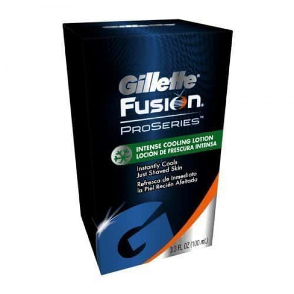 Gillette Fusion ProSeries Men's Intense Cooling Aftershave Lotion 3.3 fl oz/ 100 ml